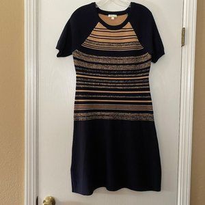 NEW shoshanna anthropologie striped sweater dress